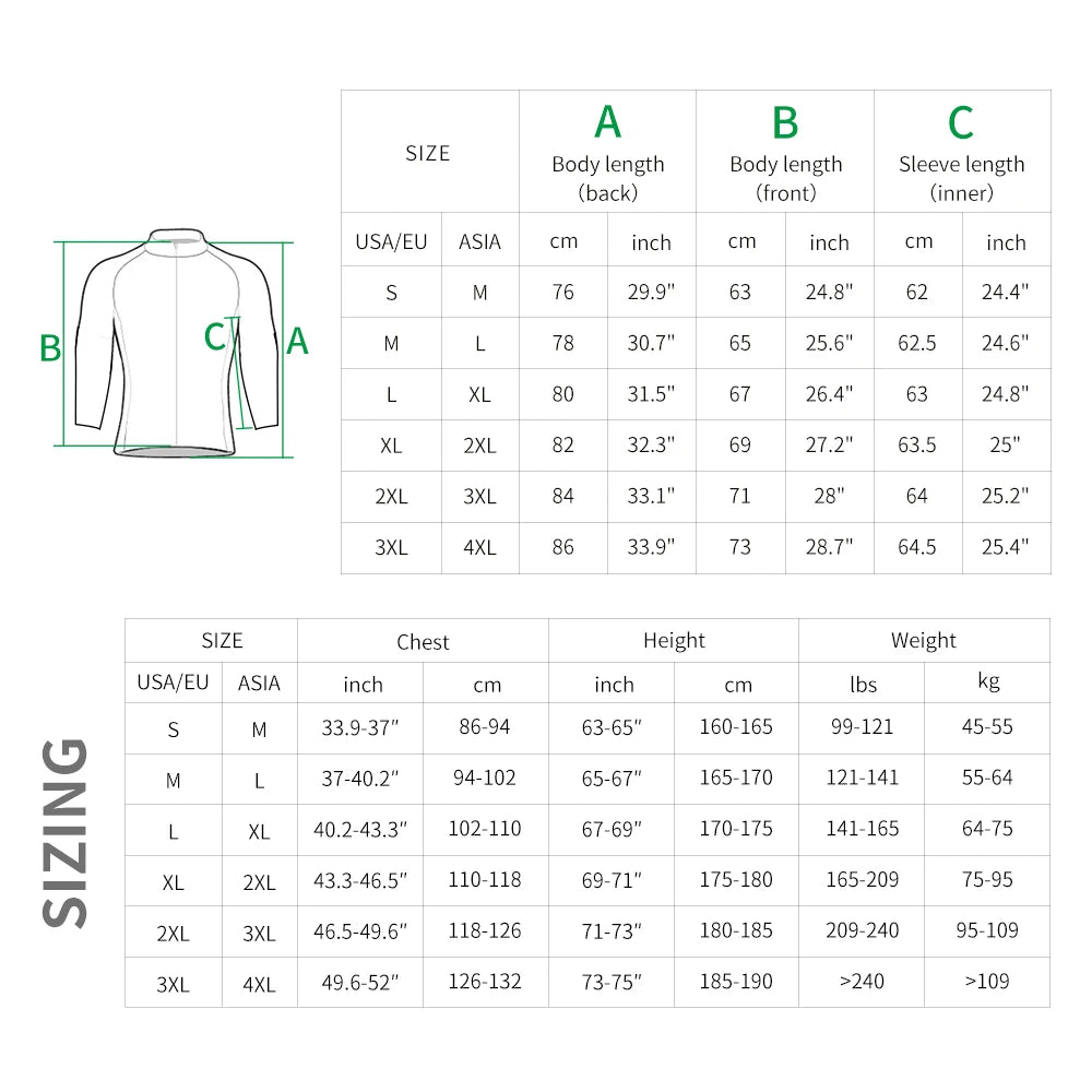 WOSAWE Men’s Packable Reflective Windproof Cycling Jacket